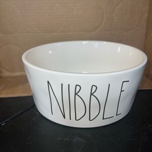 Rae Dunn White Nibble Bowl